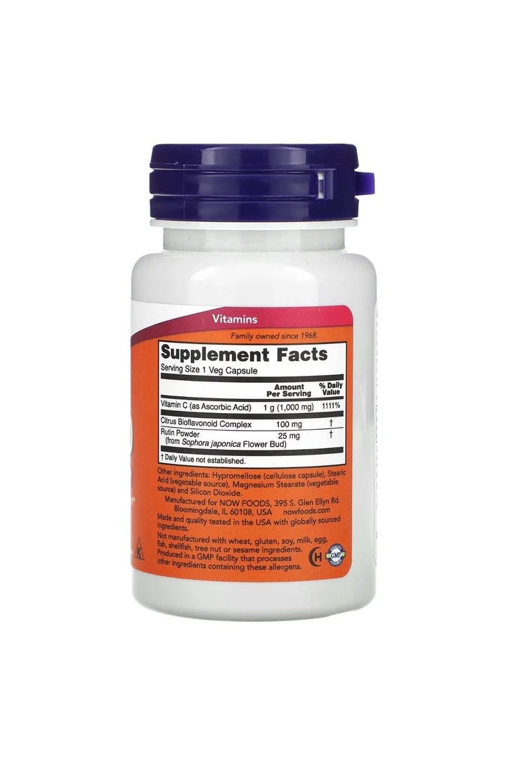 Now Foods, C-1000, 30 Veg Kapsül