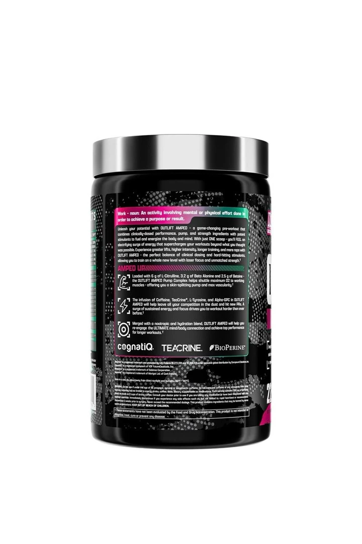 Outlift Amped 440.3 g (15.53 oz) 22 Servis.usa vers.Çilek-Karpuz