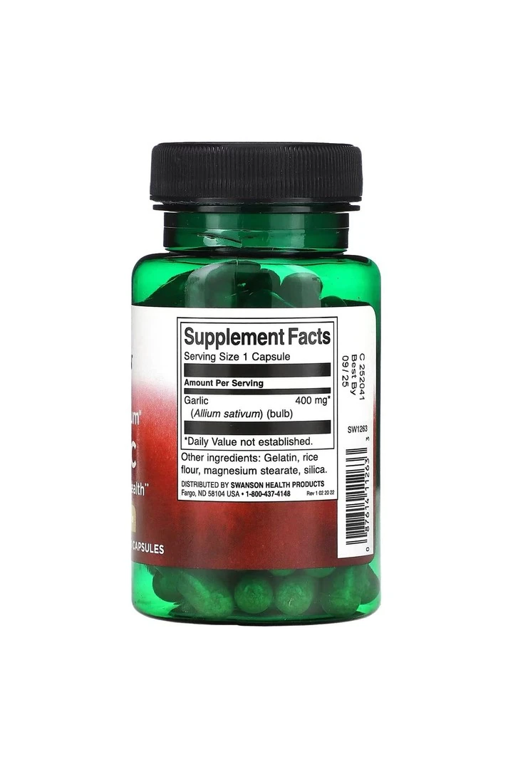 Garlic Full Spectrum 400 mg 60 Kapsül