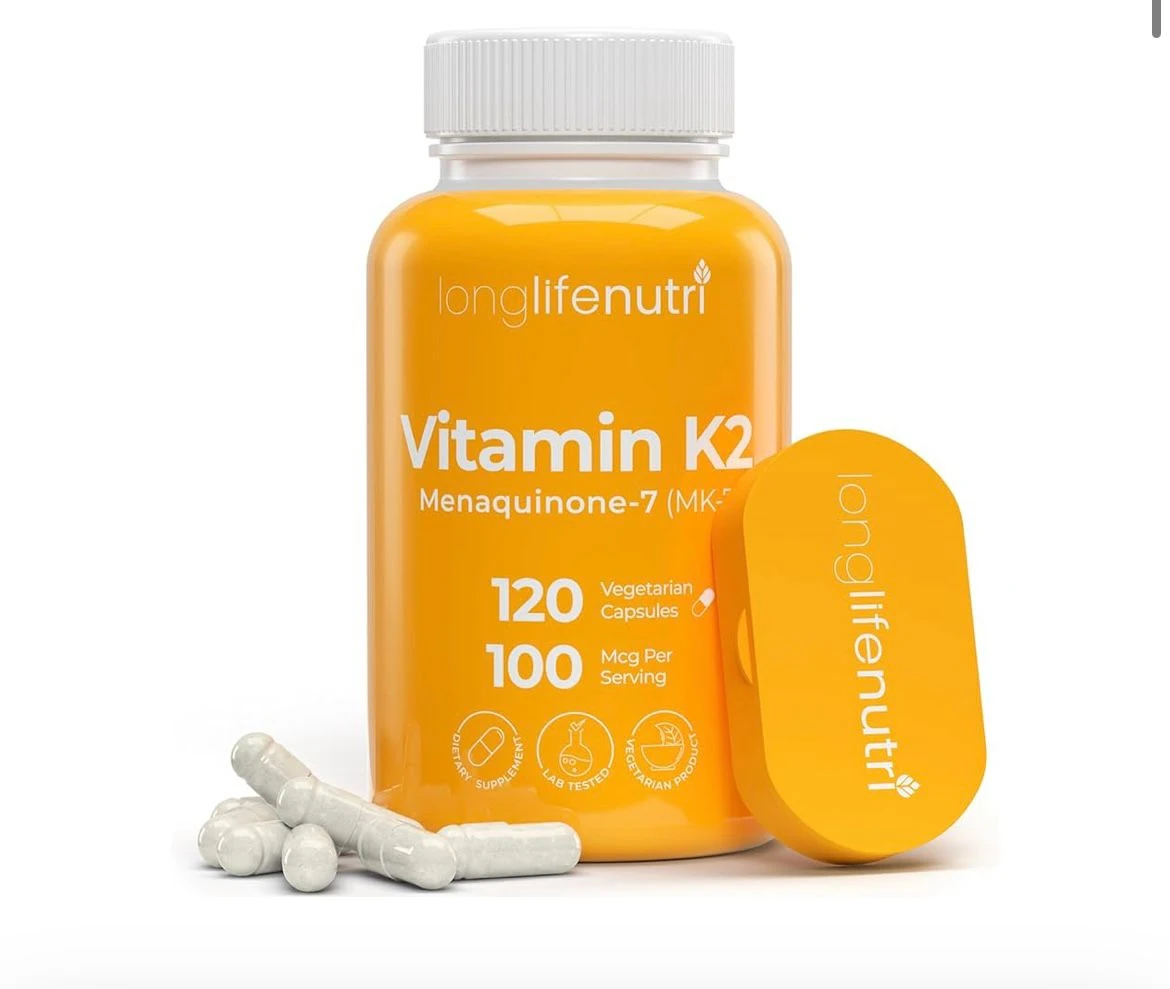 Vitamin K2 MK7 1mg 100 Kapsül