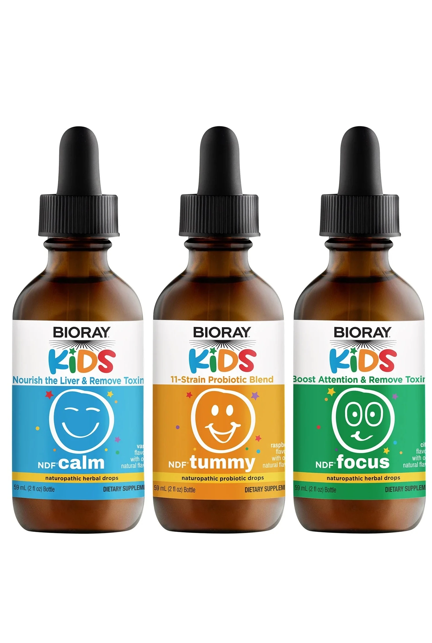Kids NDF Calm + Tummy + Focus (2 oz) *3