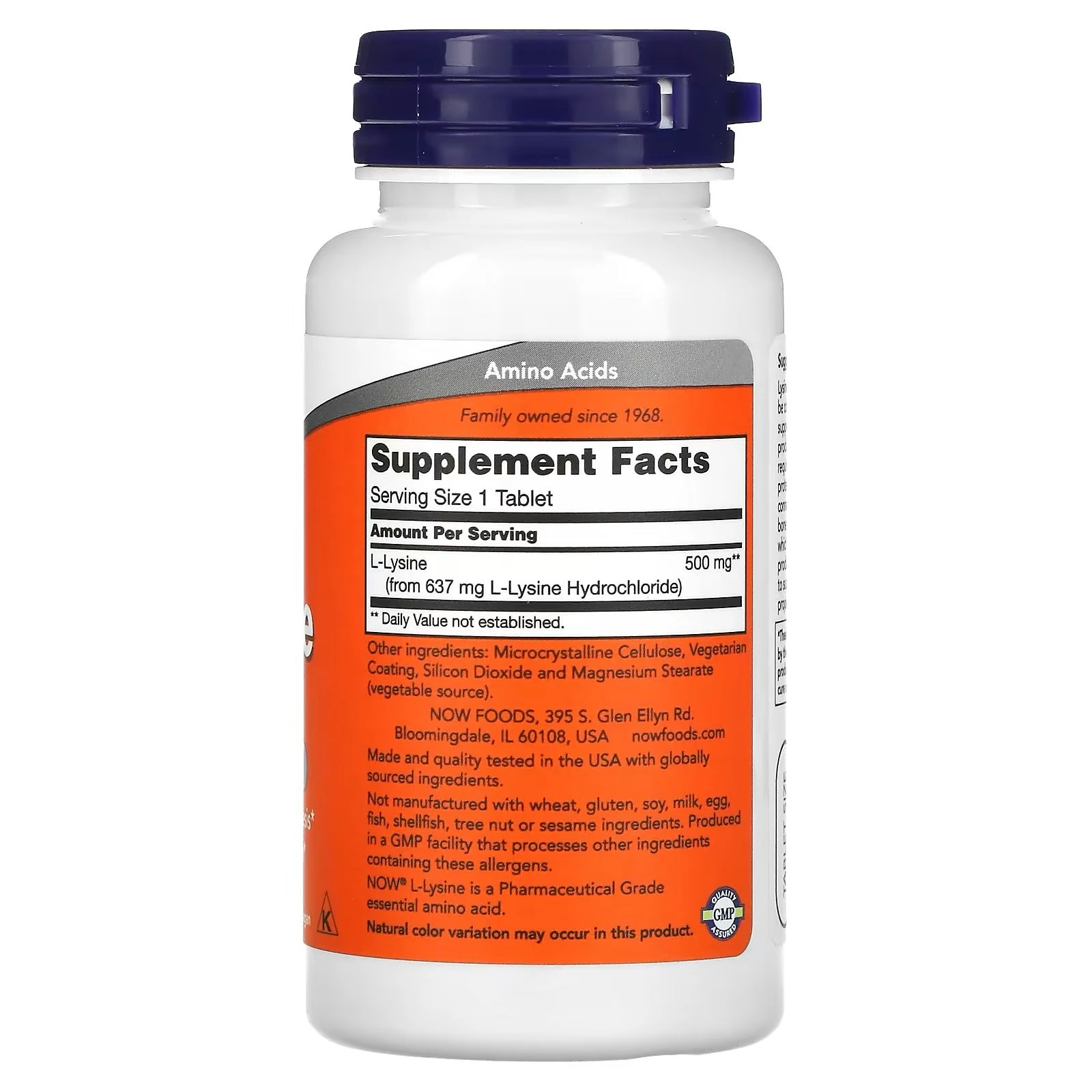 L-Lysine 500 mg 100 tablet