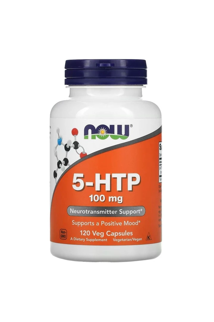 5-HTP, 100 mg, 120 Bitkisel Kapsül
