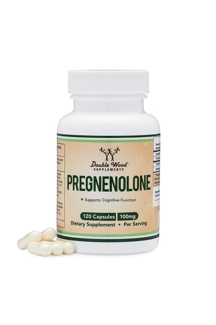 Pregnenolone 100 mg 120 Veg.Kapsül.usa vers.