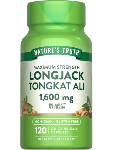 Longjack Tongkat ali Maximum Strength 1600 mg 120 Kapsül ( Quıck release )