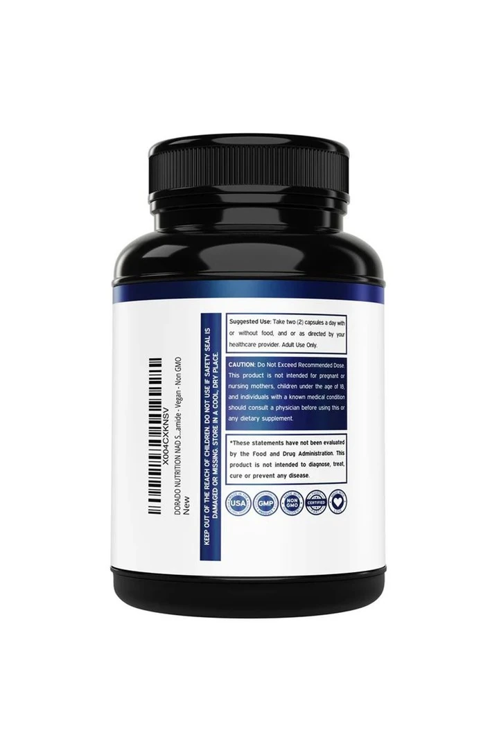 Nad+ maximum strength 500 mg 30 Kapsül Made in USA