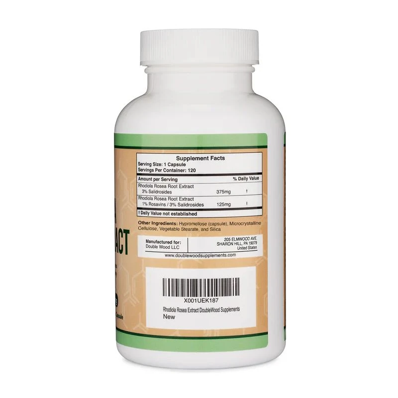 Rhodiola Rosea Extract 500 mg 120 Kapsül
