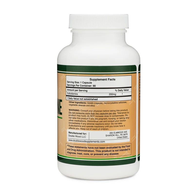 Sulbutiamine 200 mg 90 Kapsül