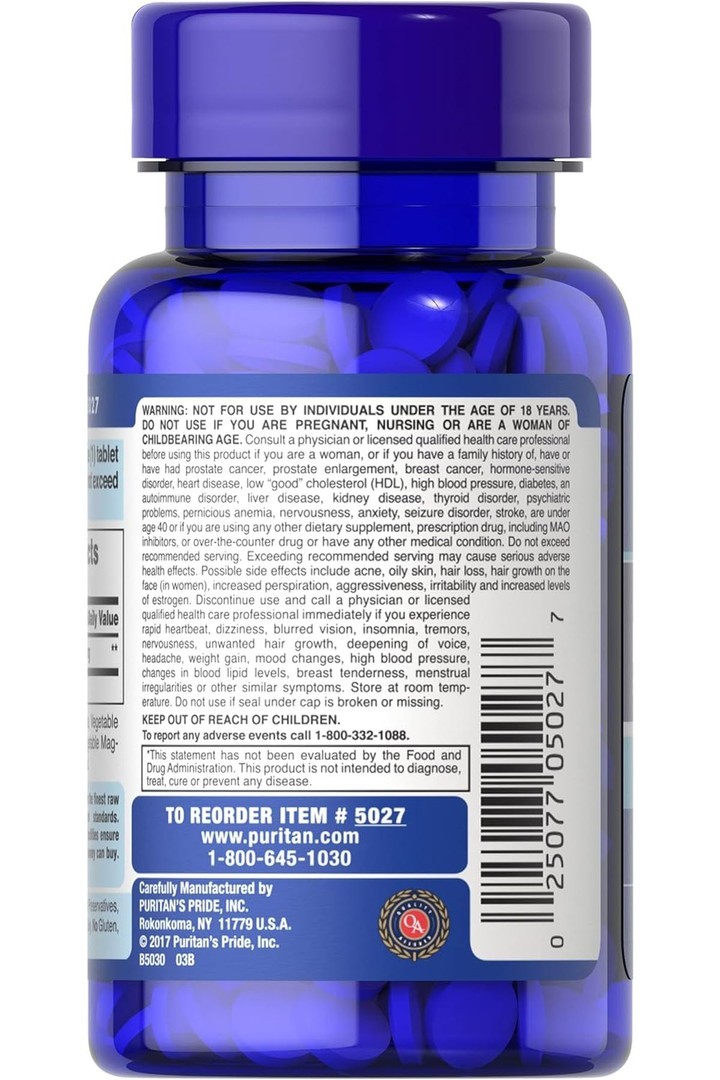 DHEA 50 Mg 100 Tablet
