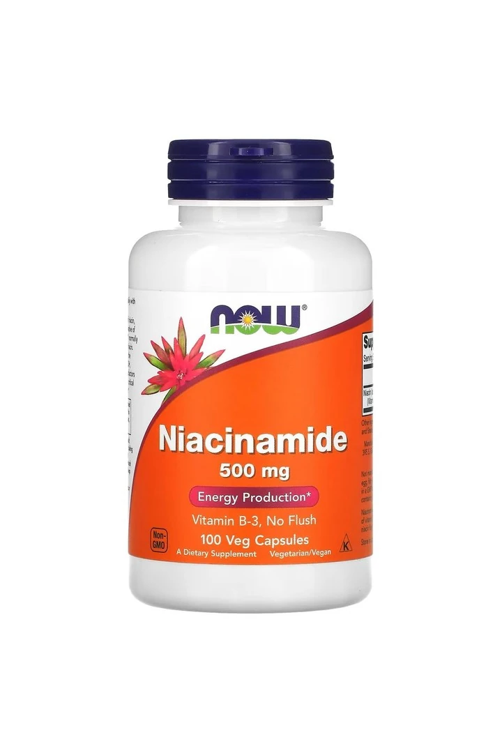 Niacinamide 500 mg 100 Capsules (vitamin B-3)