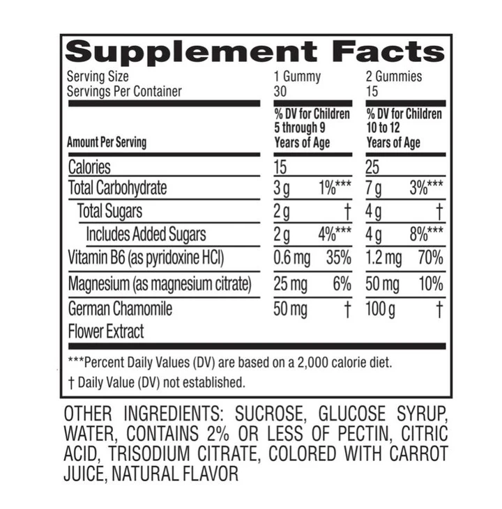 Children's Calm Gummy, 30 Çiğnenebilir Kapsül