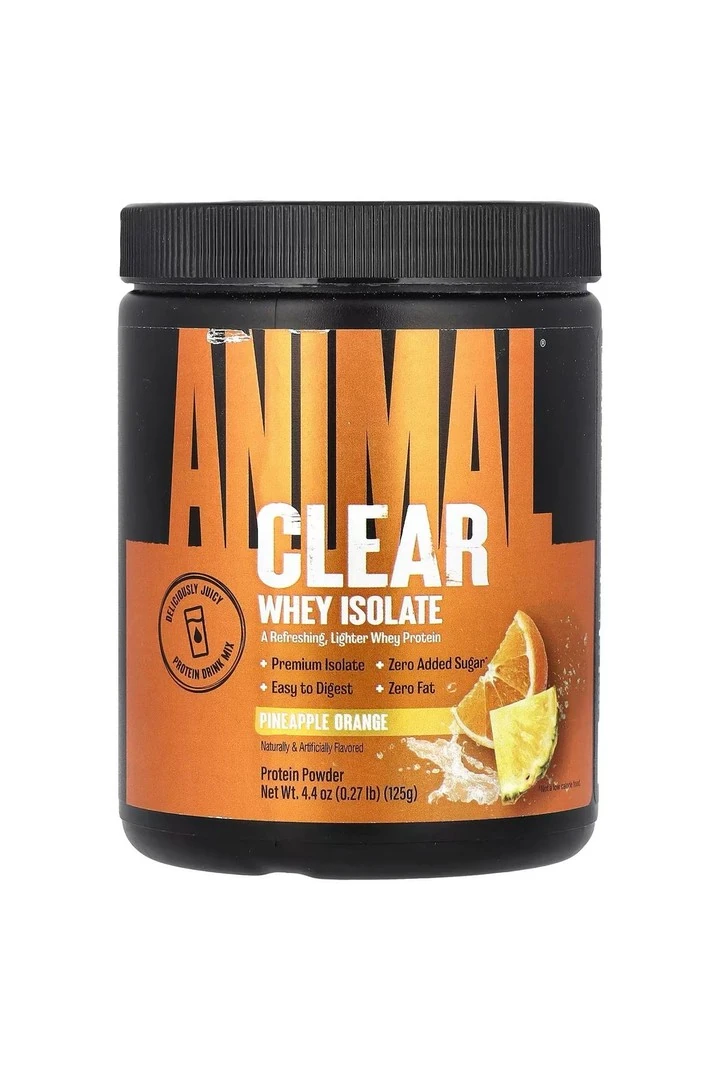 Animal,Clear Whey Isolate Pıneapple Orange 0,27 lb (125 g) usa vers.