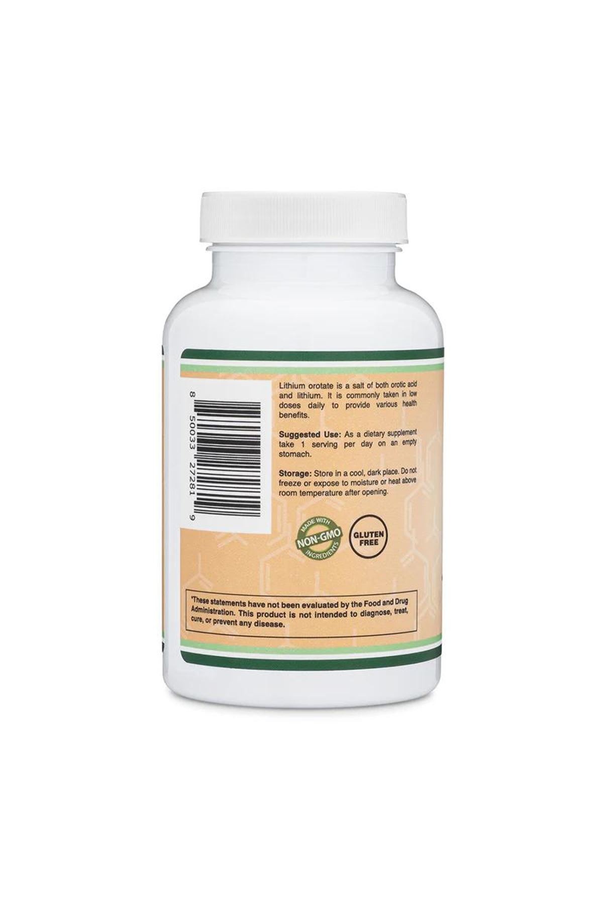 Lityum Orotate 5mg 210 Veg.Kapsül.usa vers.