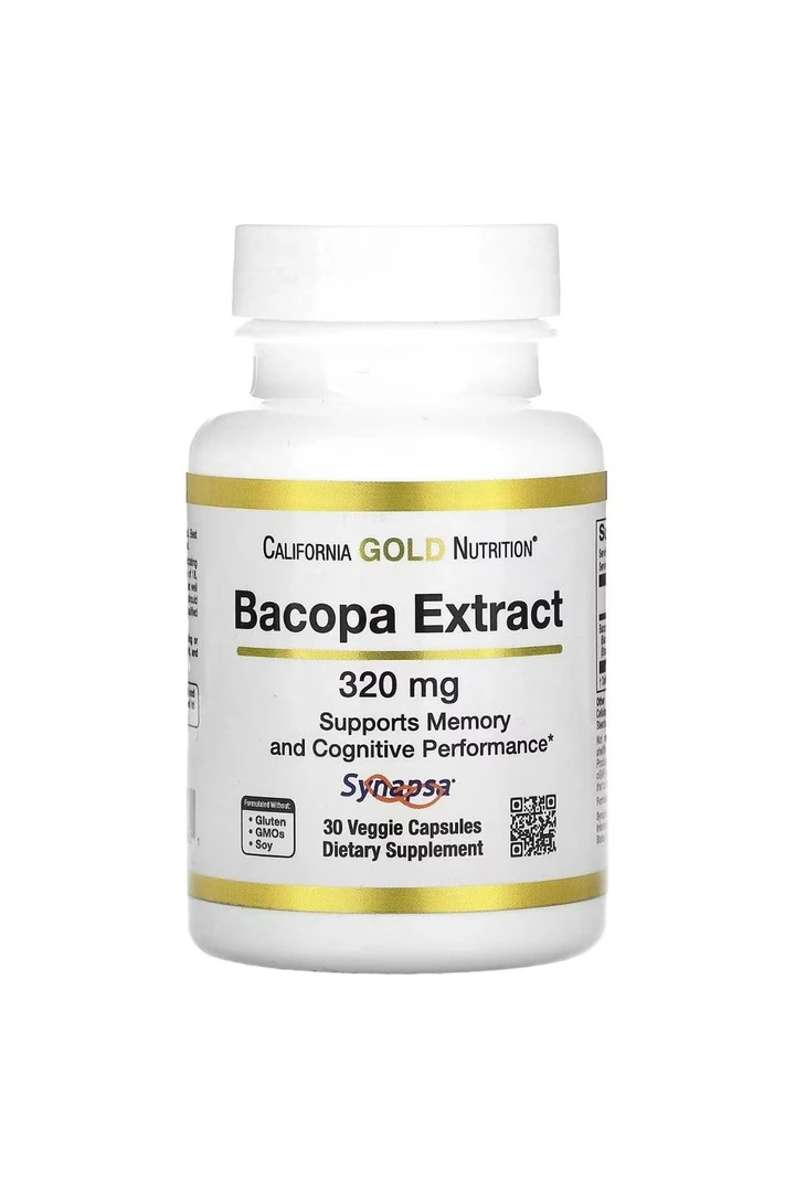 California Gold Bacopa 320 30 kapsül