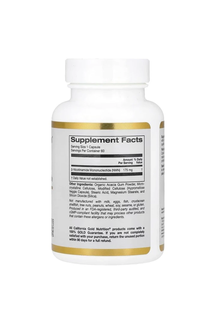 NMN, 175 mg, 60 Veg.Kapsül.usa menşei.dmmedicine'den