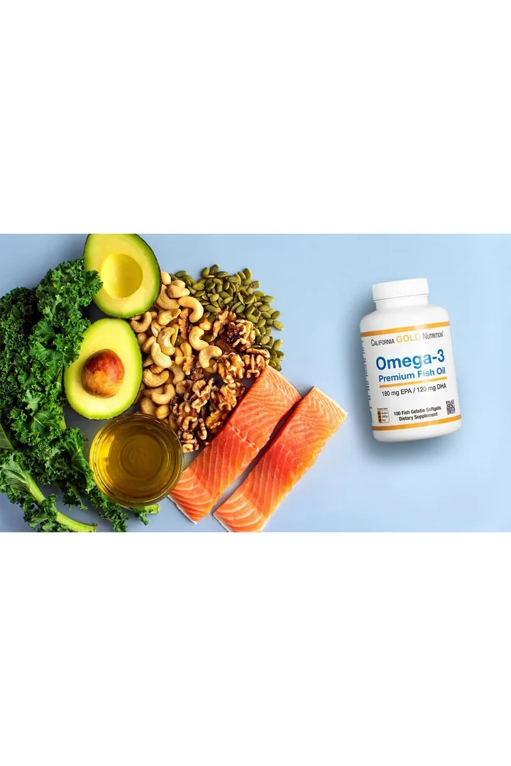 Omega-3 Premium Balık Yağı, 100 Balık Jelatinli Yumuşak Kapsül
