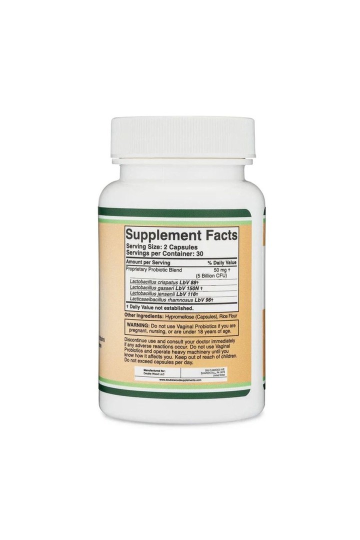 Vaginal Probiotic 5 billion CFU 60 Veg.Kapsül.usa vers.