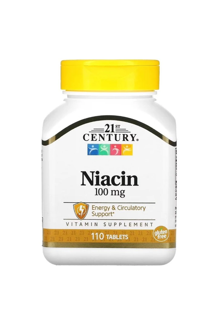 21st Century, Niacin, 100 mg, 110 Tablet