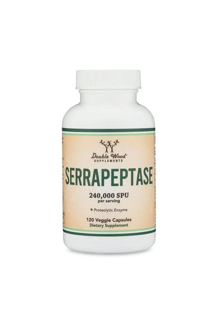 Serraptase 240,000 SPU 120 Veg. Kapsül.usa vers.