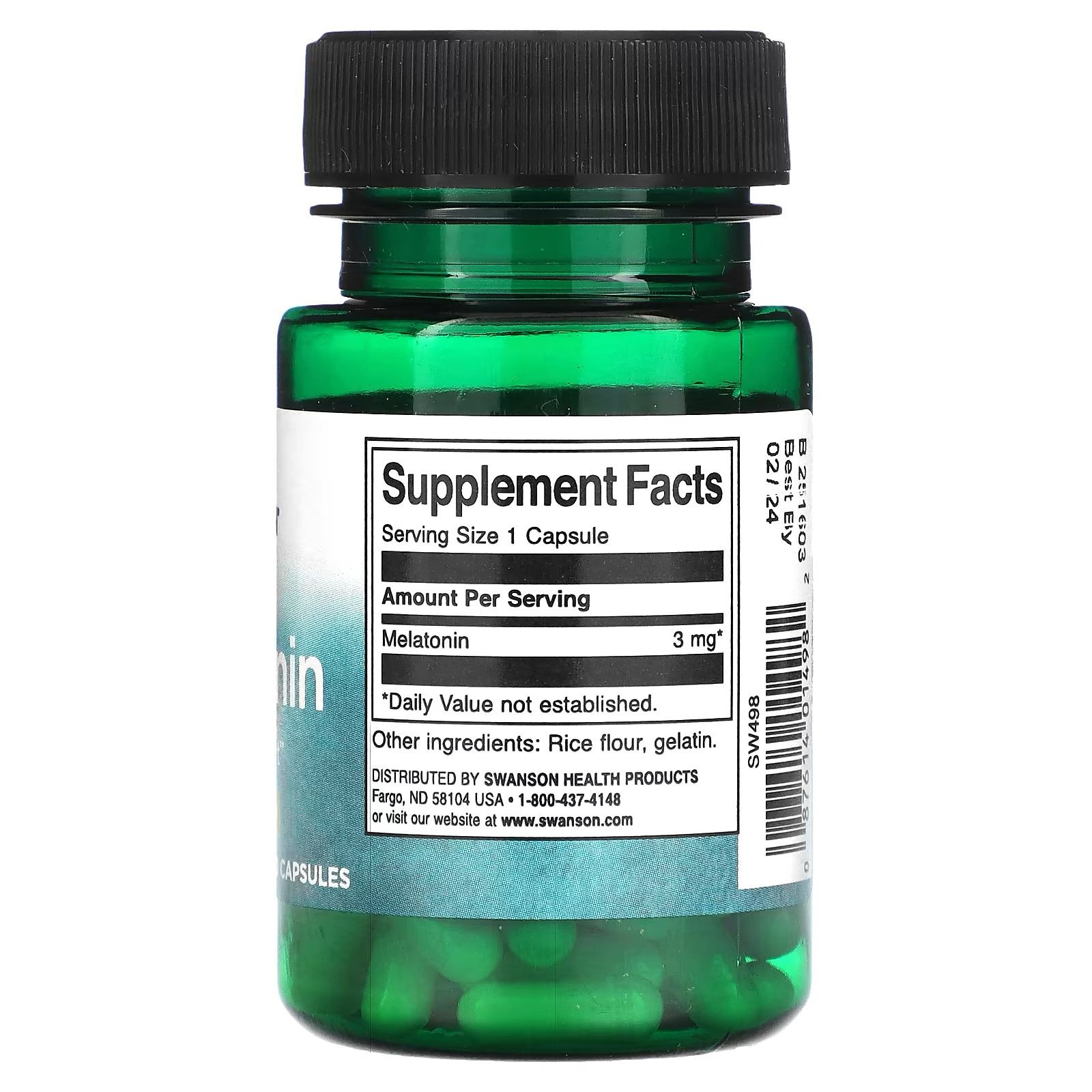 Melatonin 3mg 60 Kapsül