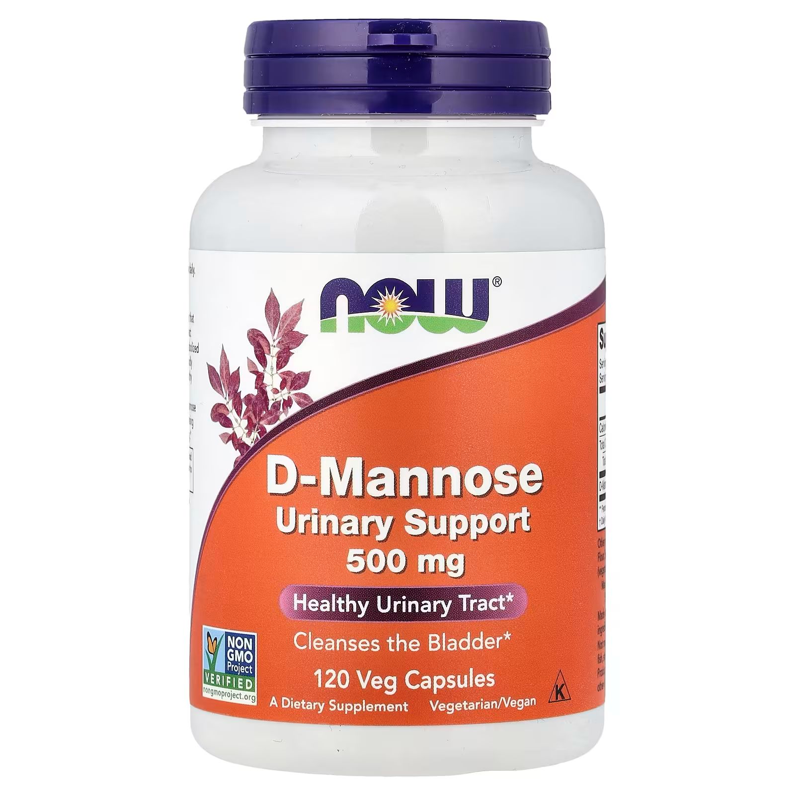 D-Mannose Urinary Support 500 mg 120 Kapsül