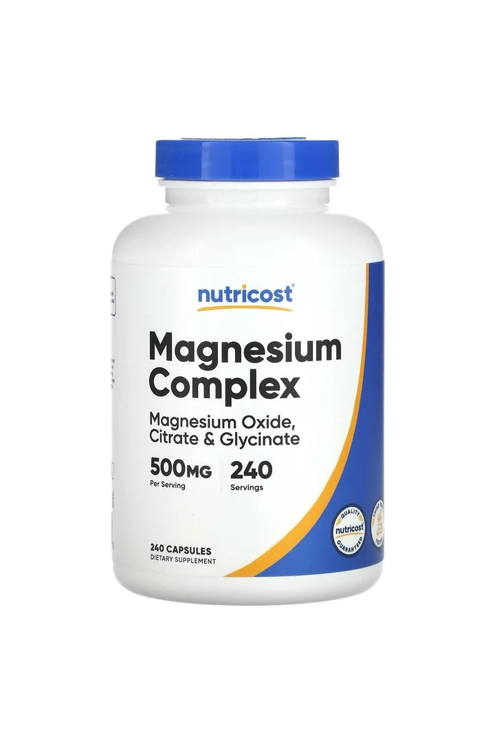 Magnesium Complex Capsules (500 MG) (240 Capsules)