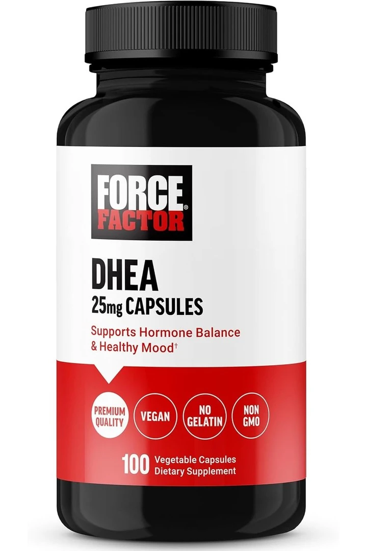 Force Factor DHEA 25 Mg - 100 Kapsül