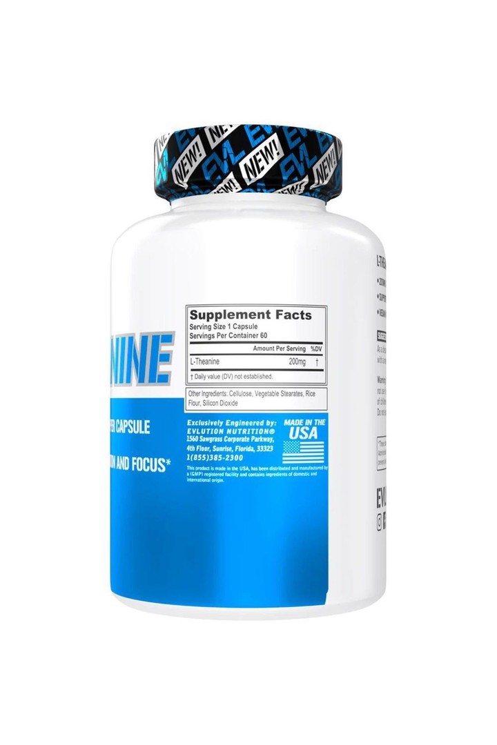 L-theanine 2000 mg 60 veg.Kapsül.usa vers.
