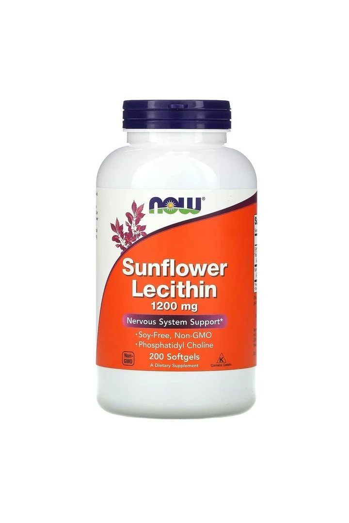 Sunflower Lecithin, 1,200 mg, 200 Softgels