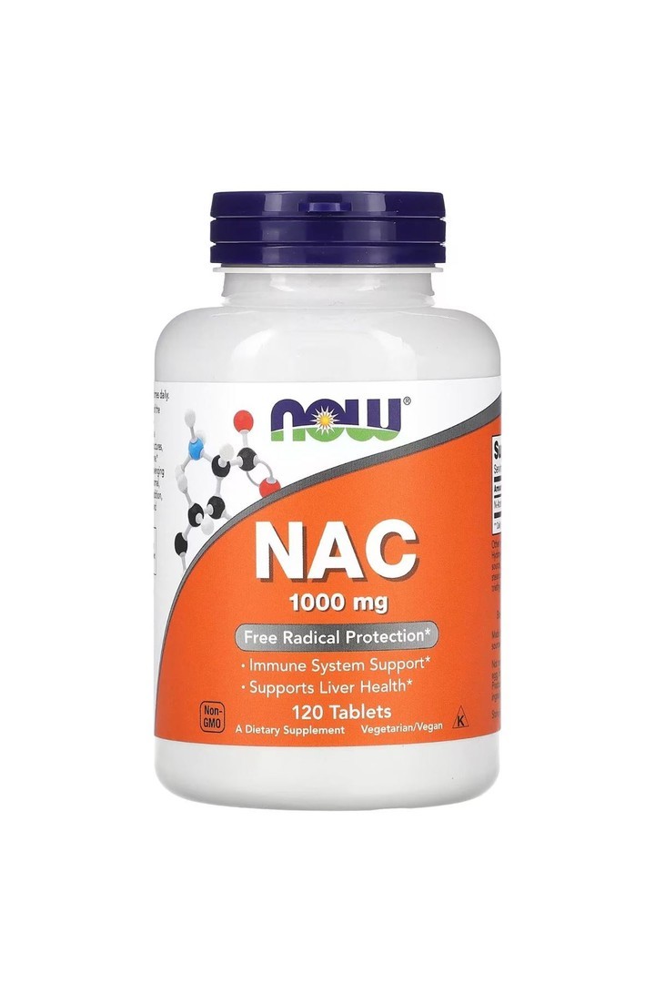 Now Foods Na.c 1000 Mg 120 Tablet