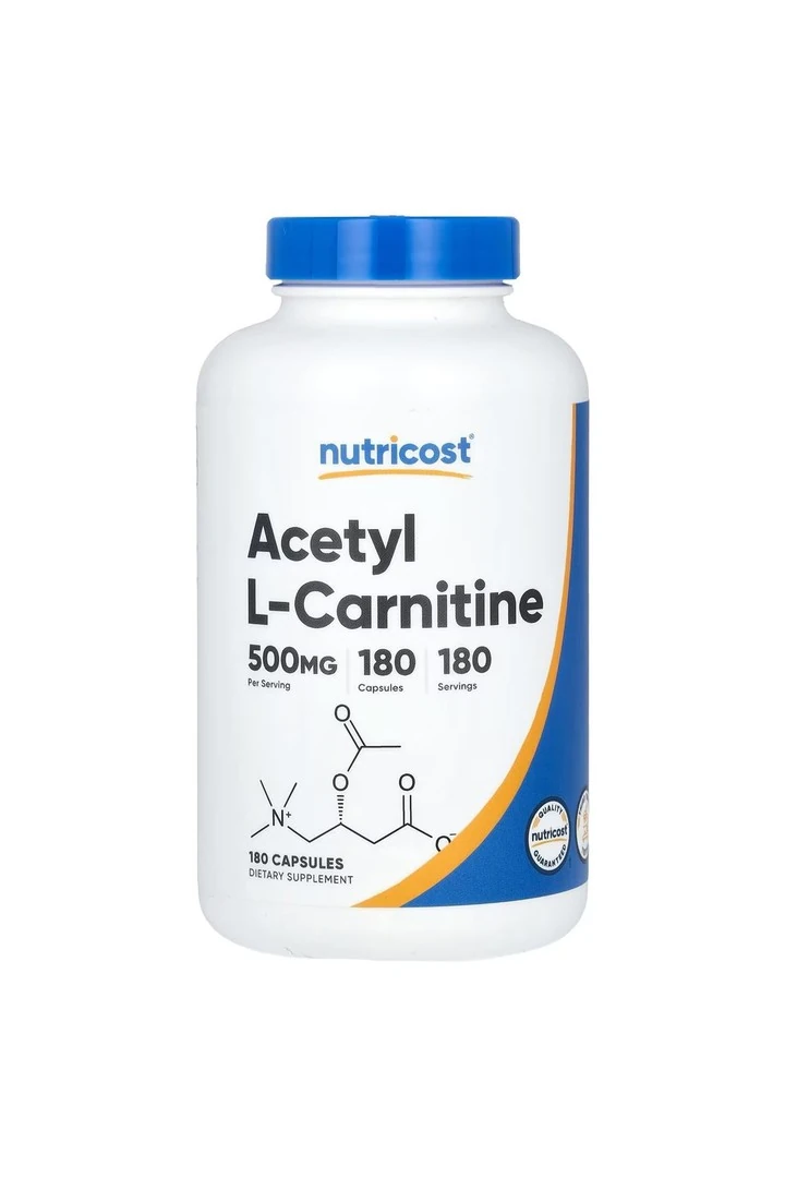 Acetyl L-Carnitine 500 mg 180 Capsules