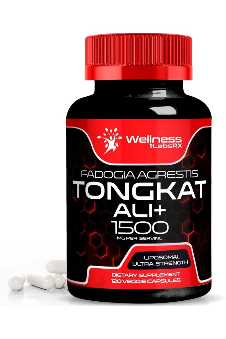 Wellnees LabsRX Tong.kat Ali - Fadogia Agrestis- 1500 Mg 120 Veggie Kapsül