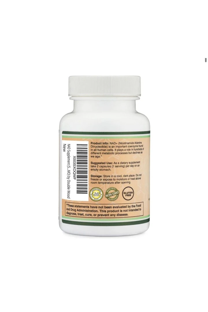 Double Wood NAD+ -500 Mg 60 Kapsül