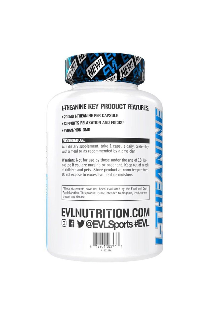 L-theanine 2000 mg 60 veg.Kapsül.usa vers.