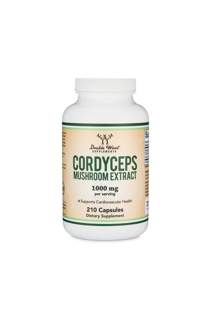 Double Wood Cordyceps Mushroom - 1000 Mg 210 Kapsül