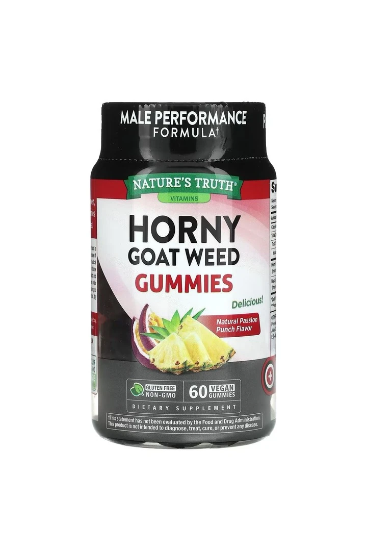 Horny Goat Weed, Passion Punch, 60 Vegan Gummies