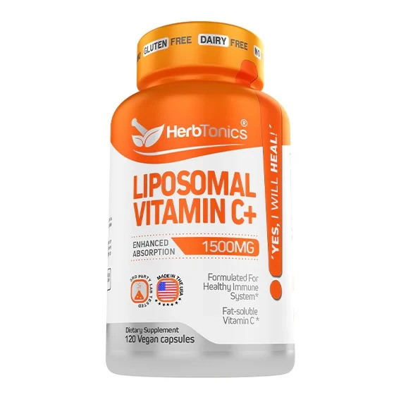 Liposomal Vitamin C+ 1500 mg 120 Kapsül Enhanced Absorption*
