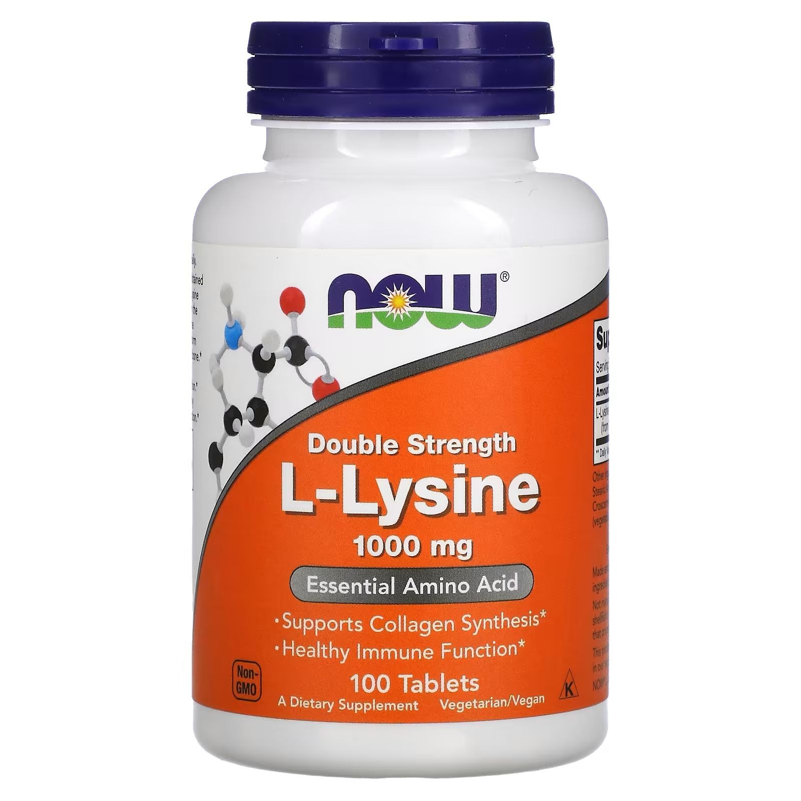 Double Strength L-lysine 1000 mg 100 Tablet