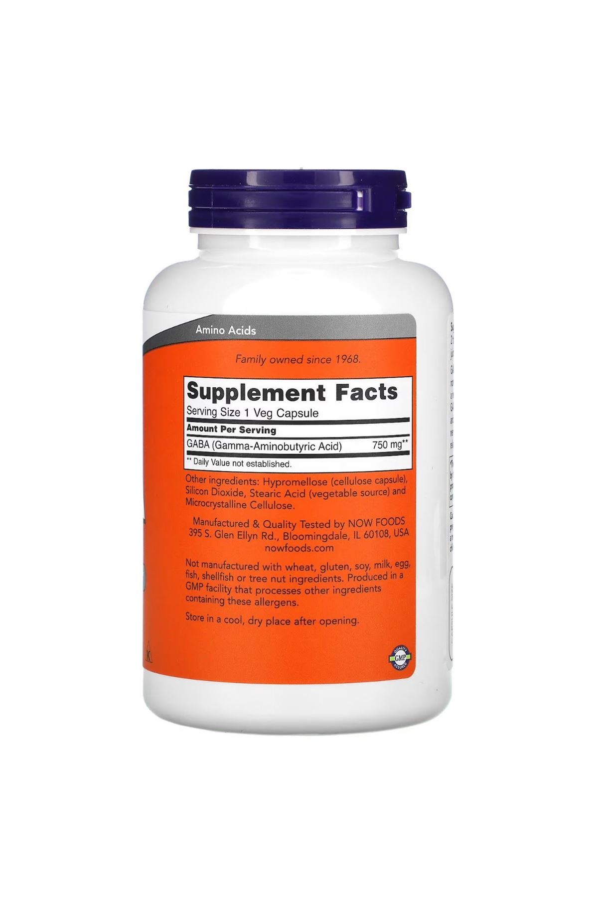 Foods Gaba 750 mg 200 Kapsül