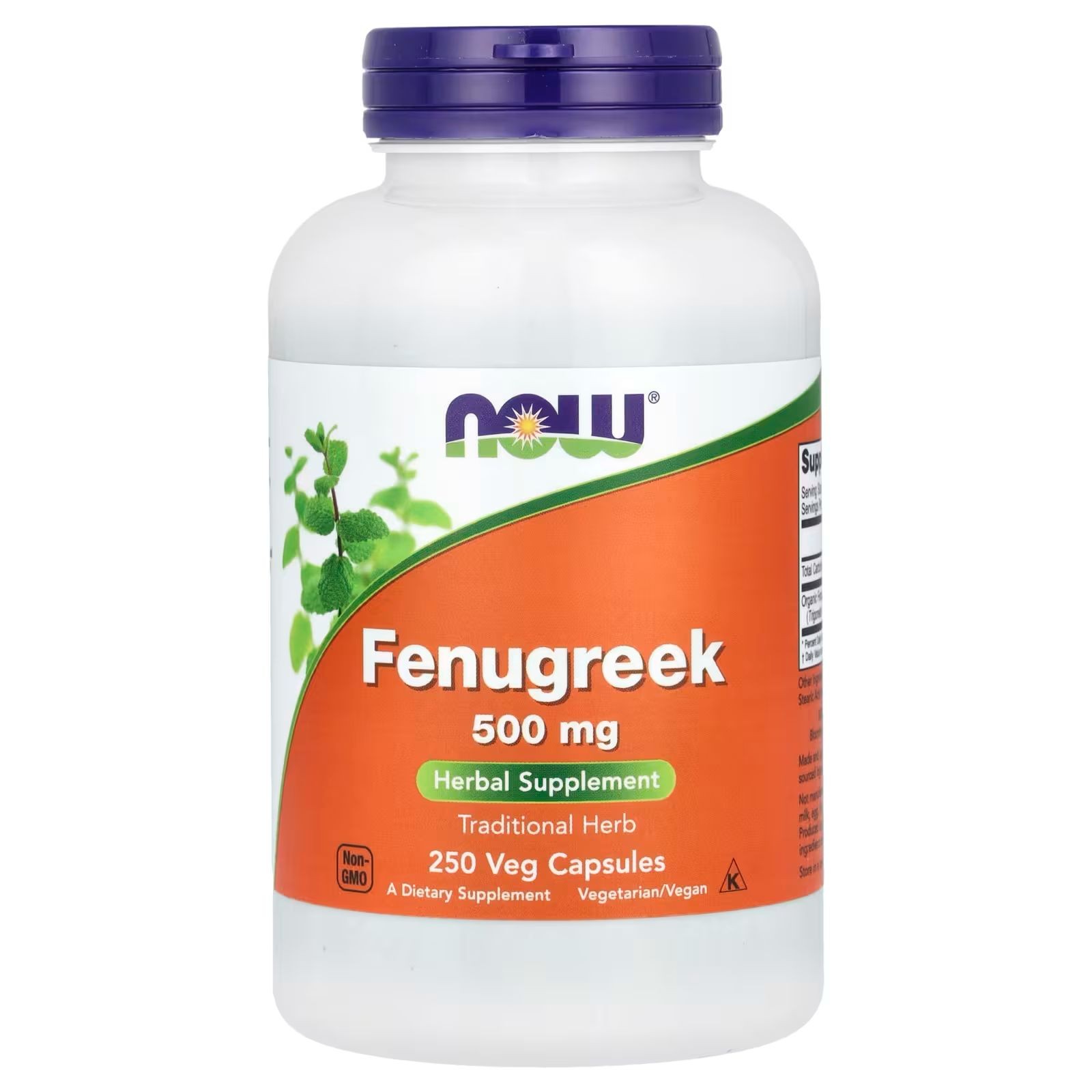 Fenugreeek 500 mg 250 veg kapsül