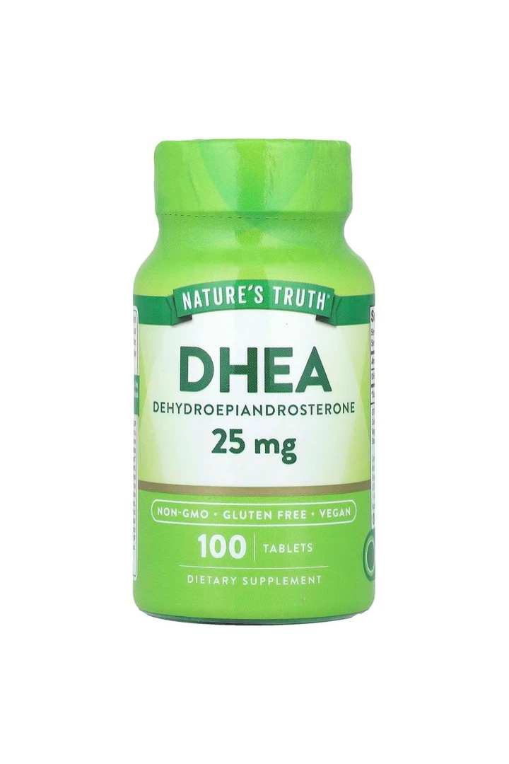 DHEA, 25 mg, 100 Tablets