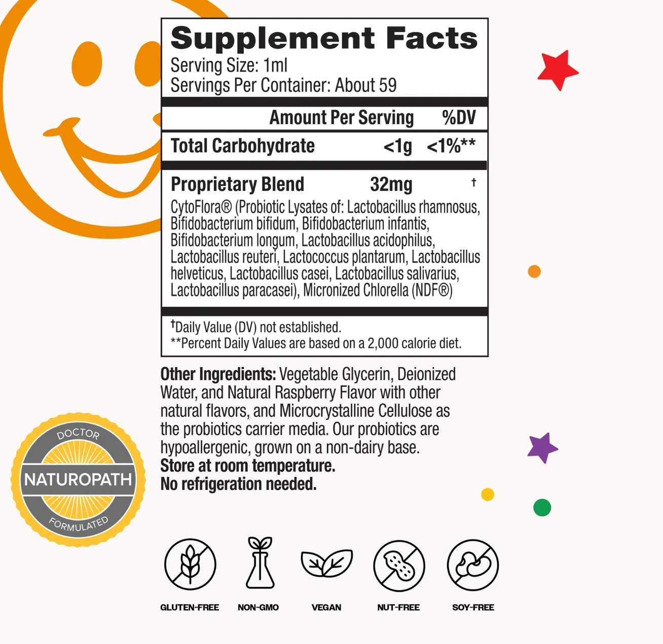 Kids NDF Calm + Tummy + Focus (2 oz) *3