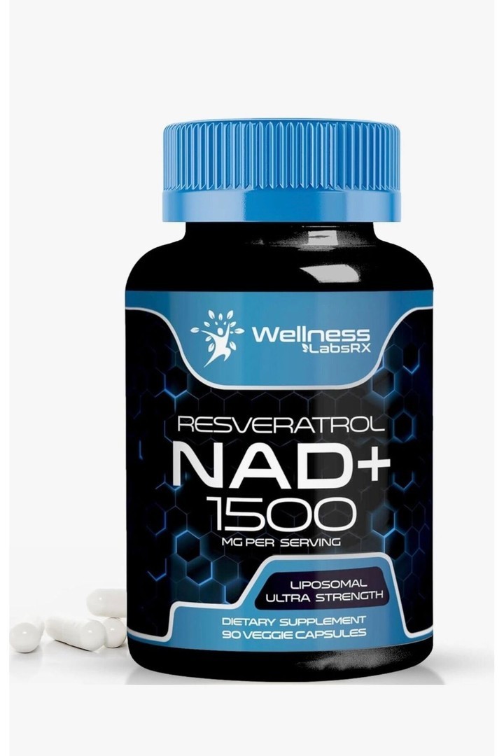 Wellnees Labs NAD + Resveratrol 1500 mg 90 Kapsül- usa menşei.İthal-dmmedicine'den