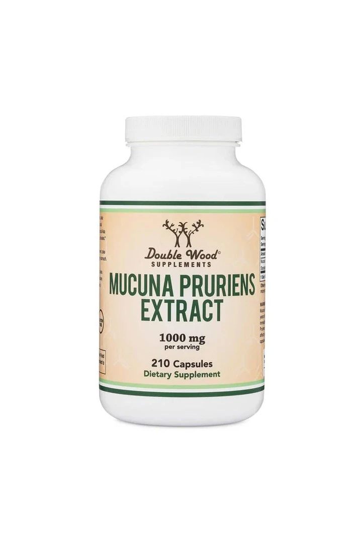 Mucuna Puriens Extract 1000mg 210 Veg. Kapsül.usa vers.