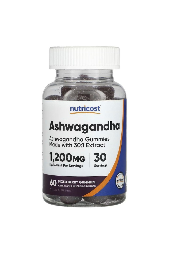 Ashwagan*dha çiğnenebilir 60 Kapsül.usa menş.