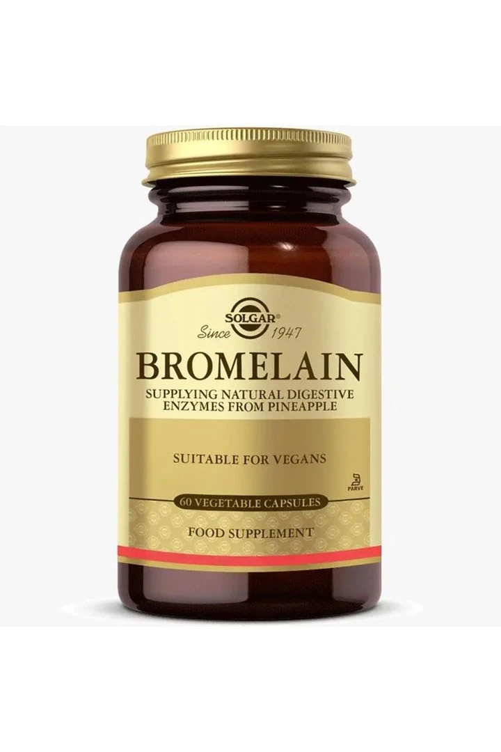 Solgar Bromelain 150 Mg 60 Kapsül