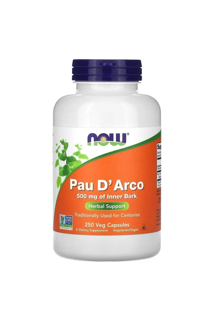 , Pau D' Arco, 1,000 mg, 250 Veg Capsules (500 mg per Capsule)