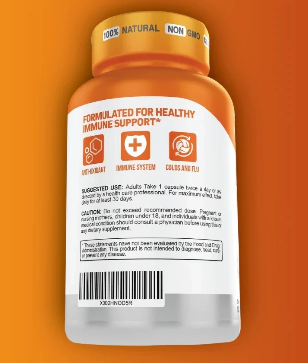 Liposomal Vitamin C+ 1500 mg 120 Kapsül Enhanced Absorption*