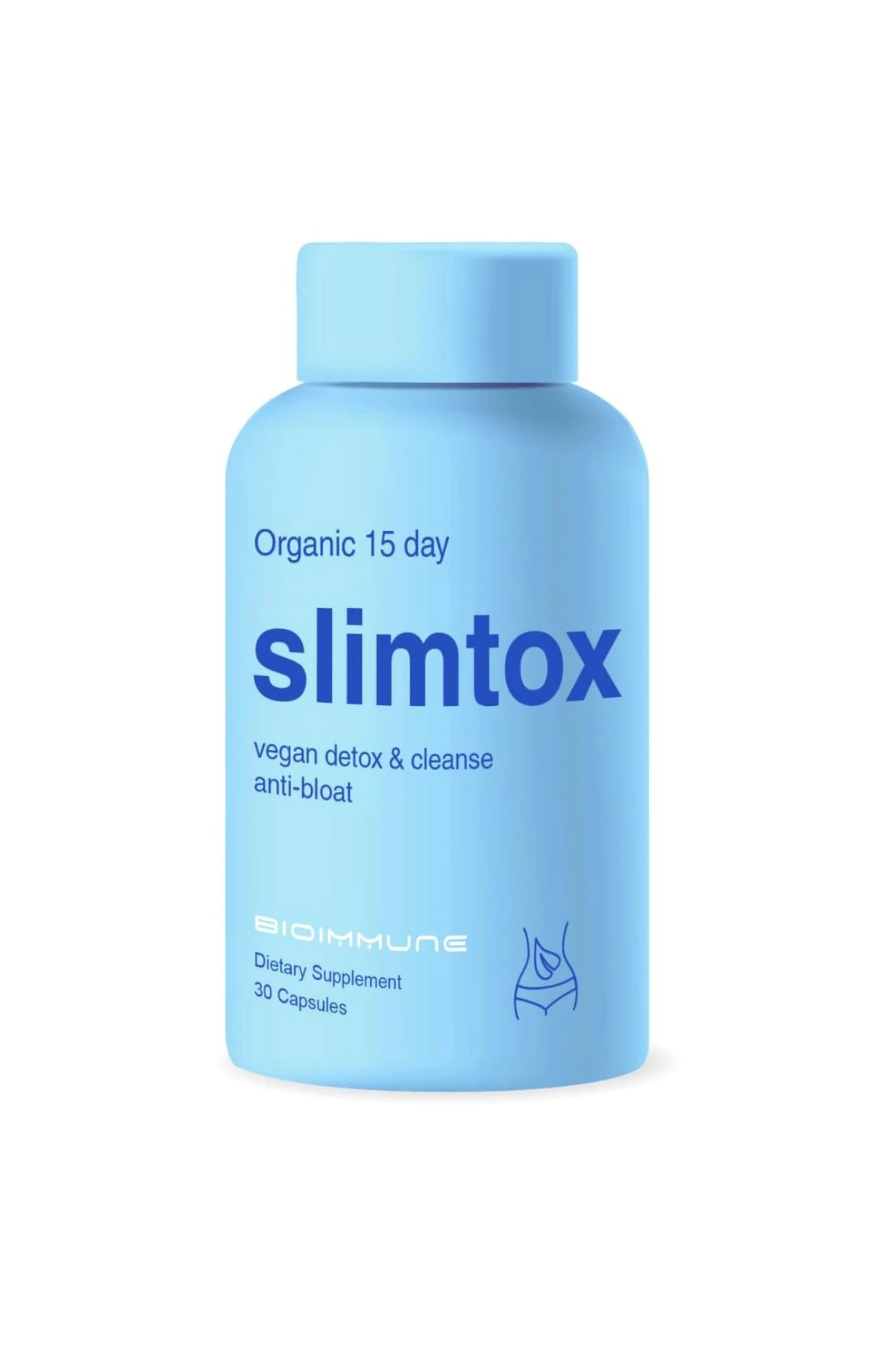 Slimtox Vegna Detox & Cleanse anti-bloat. 30 Kapsül