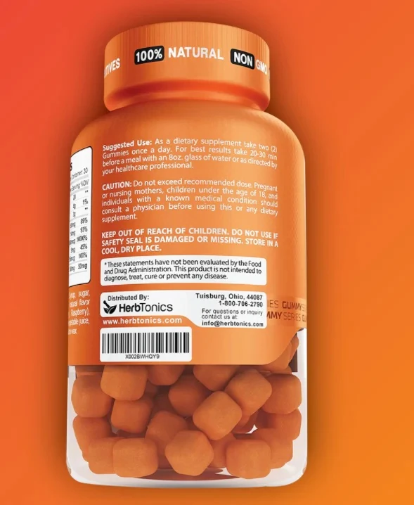 Multi Collagen Types I, II, III, V and X / 60 Gummies